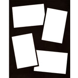 collage black picture frame mats 11x14