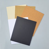 Black acid free Mat Board Backing 8x10
