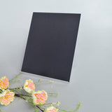 Black acid free Mat Board Backing 8x10