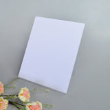 White 8x10 matted picture frames backing